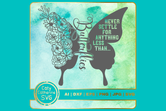 Butterflies Never Settle for Less: A Versatile Graphics Asset for Crafters