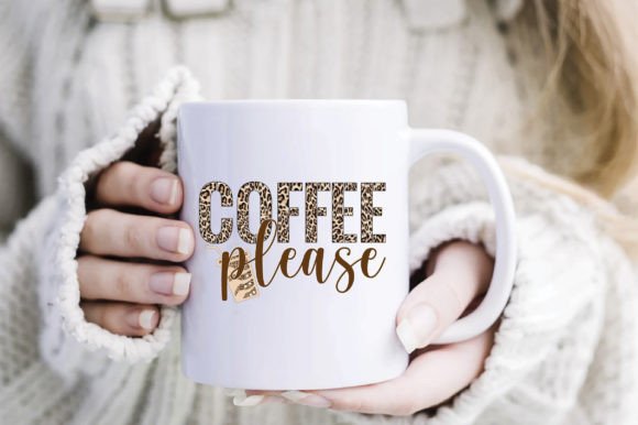 Coffee Please Graphics for Crafts and Content