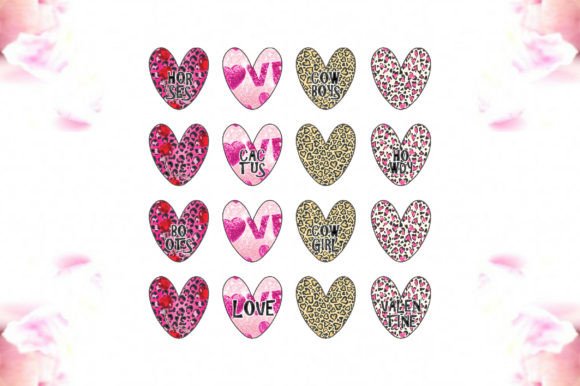 Cowgirl Valentine Sublimation Graphics for Crafts