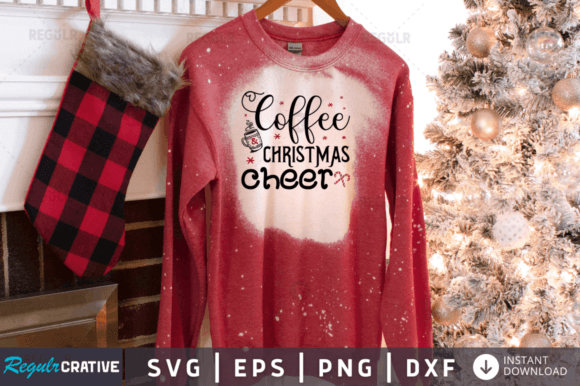 FREE Coffee Christmas Cheer Svg Design: Graphics and Crafts Review