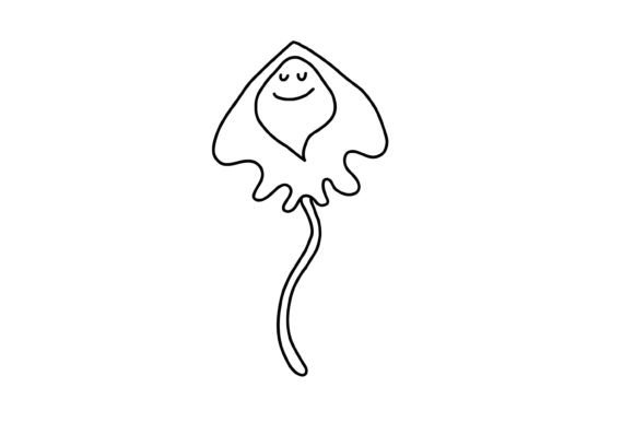 Sea Stingray Graphic Design Freebie for Creative Sellers