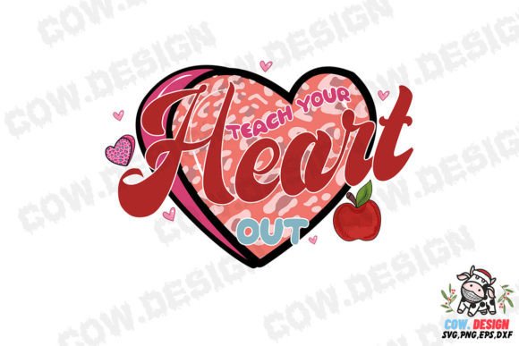 Teach Your Heart Out Valentine SVG Review